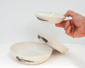 Handmade Ceramic Small Bowl - Decorative Mini Bowl - Minimalist Pottery Bowl Set - Ceramic Stoneware Bowl  - Mother's Day Gift