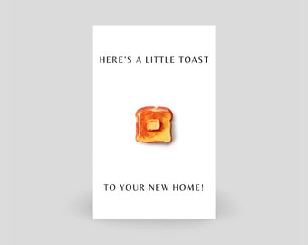 A Little Toast To Your New Home Brooch Pin