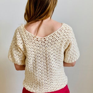 The Siren Shell Crochet Pullover - An adventurous Beginner Crochet Pattern (Sizes XS - XL) *Instant PDF Download*