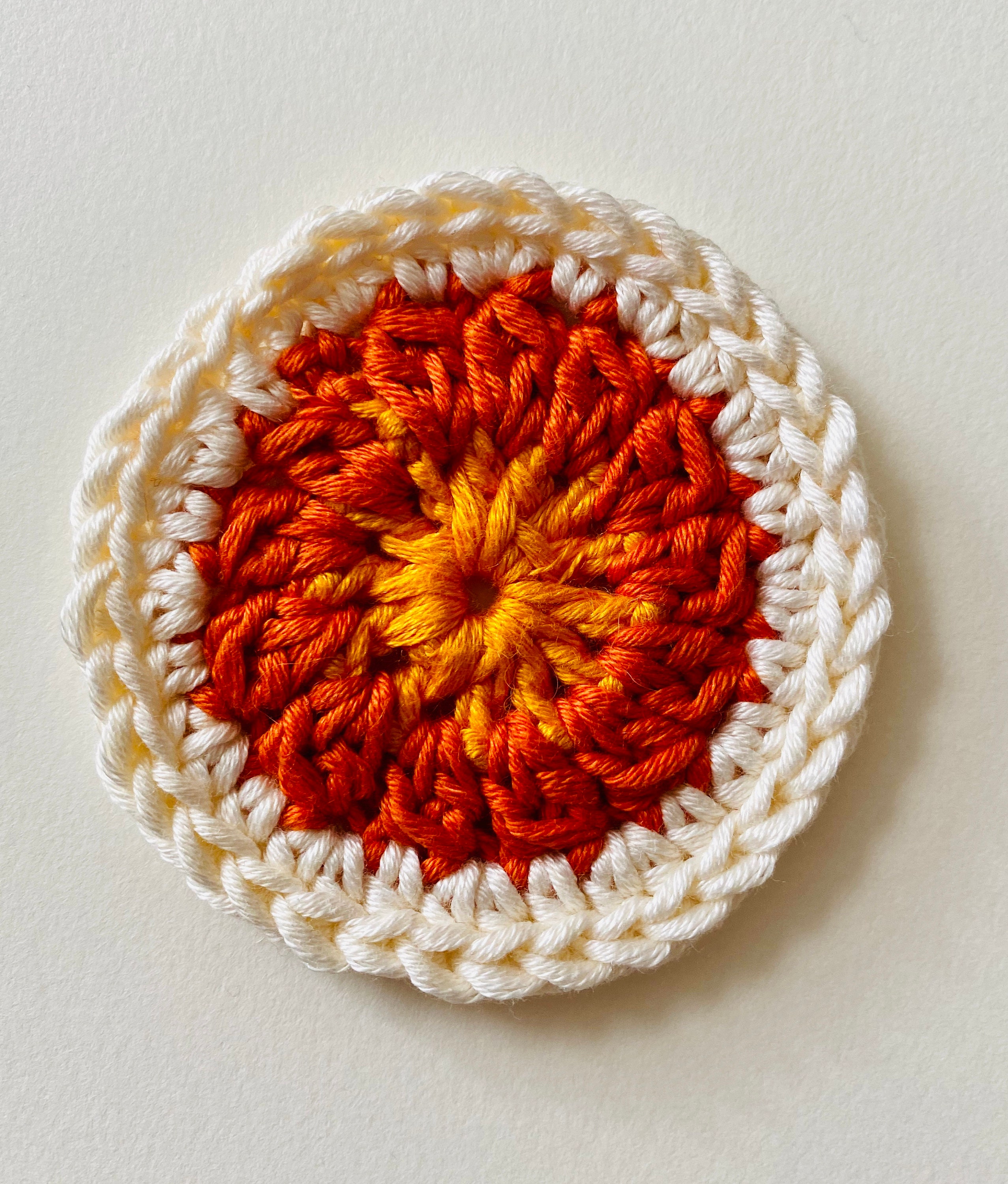 Sunburst Face Scrubbies Pattern