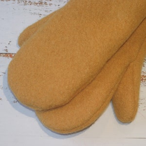 Gloves, mittens, wool walkers, plush, winter, warm image 3