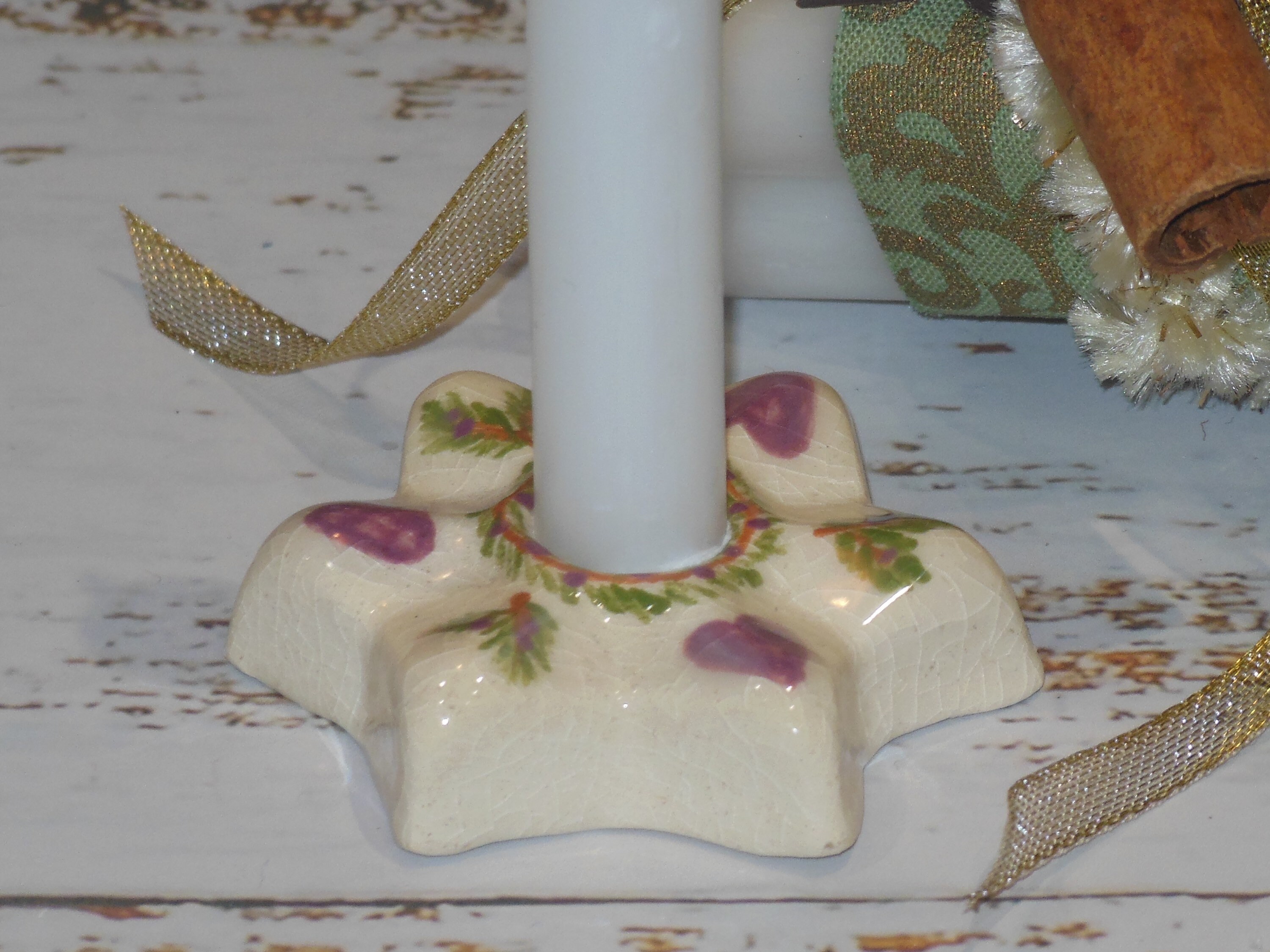 Mini Candlestick Candle Holder Star Christmas Advent Etsy UK