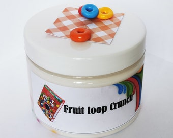 Fruit loop cereal milk slime, UK SELLER