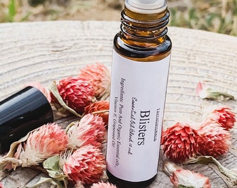 Blisters essential oil rollerball blend 10ml, All Natural, Essential Oils, Bath And Body, Gifts