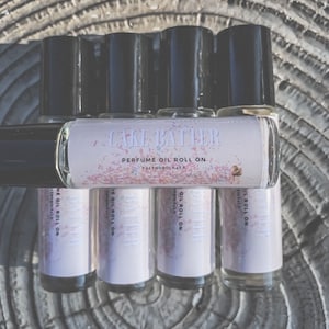 Cake Batter Perfume Oil, Fragrance Roll On, Natural Perfume, Organic And Vegan Perfume oil, Personal Care, Bath And Beauty, Gifts