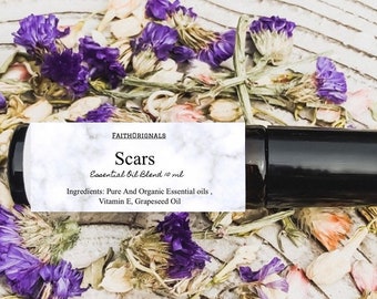 Scar Essential Oil Rollerball Blend 10ml