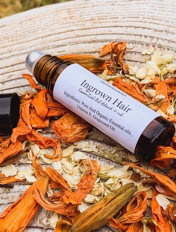 Ingrown Hair Essential Oil Rollerball Blend 10ml Organic - Etsy