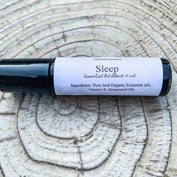 Sleep Essential Oil Roller Blend 10ml, All Natural, Essential Oils, Bath And Body, Gifts