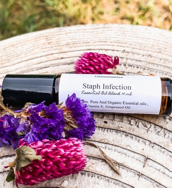 Staph Infection Essential Oil Roller Blend 10ml Essential Etsy