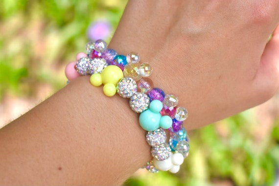 Mickey beads sale for bracelets