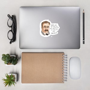 Watercolor Teddy Roosevelt Sticker - Teddy Roosevelt Gift - US Presidents - Watercolor President Portrait - Gifts for Him - Teddy Roosevelt