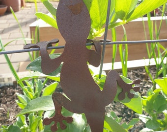 Lizard - Australian Made Rusted Metal Garden Art