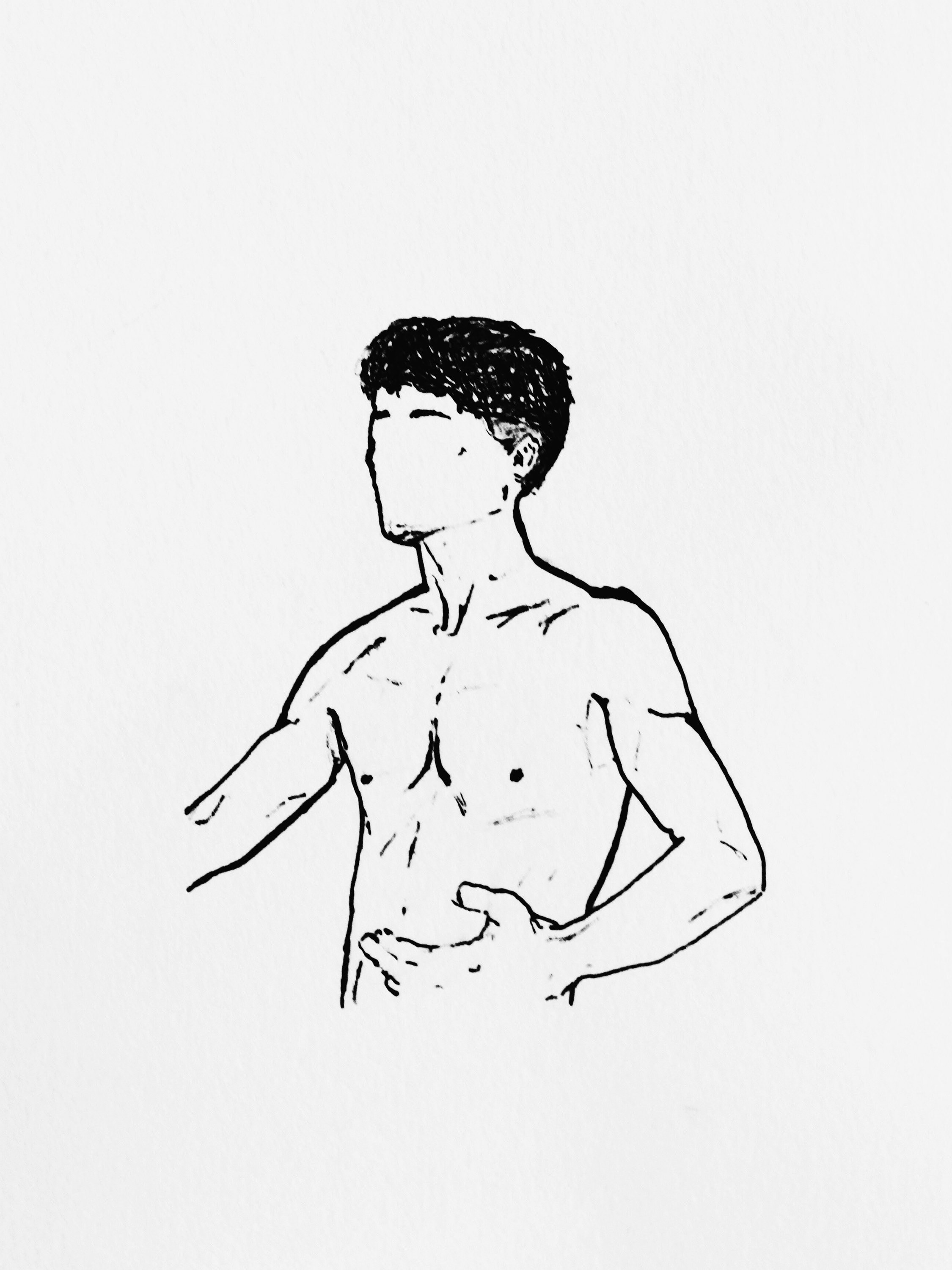 The King Male Nude Print Timothee Chalamet Line Art Gay Drawing - Etsy  Denmark