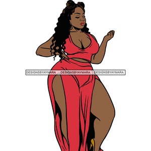 Thick Goddess Woman Beautiful Smart Curvy Pretty Alluring Blessed Amazing Fabulous Success SVG JPG PNG Vector Clipart Cricut Cutting Fileg