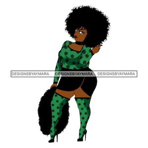 Black Girl Afro Hair African Woman Lady Confident Cute Face Goddess Glamour Fashion Vector SVG JPG PNG Vector Design Clipart Cricut Cutting