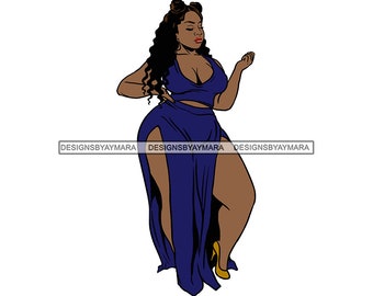 Download Curvy Girl Svg Etsy