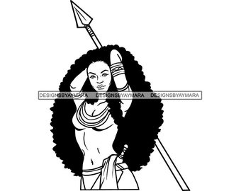 Female Warriors Svg Etsy