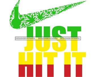 Download Free Marijuana Nike Etsy SVG Cut Files