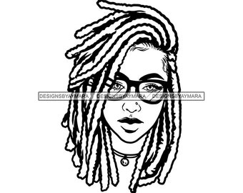 Dreadlocks Svg Etsy