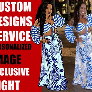 Servicio de diseño gráfico personalizado Servicio de diseño gráfico profesional Experto Diseños personalizados a pedido Retrato de personaje de dibujos animados Logotipo de empresa