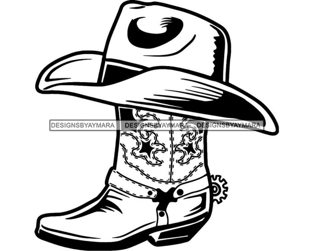 Laarzen Cowboy Western Classic Hat Guns Country Texas American Rancher Logo  Vintage Traditionele SVG JPG PNG Vector Clipart Cricut Cut Cutting - Etsy  België, image size:1080x864