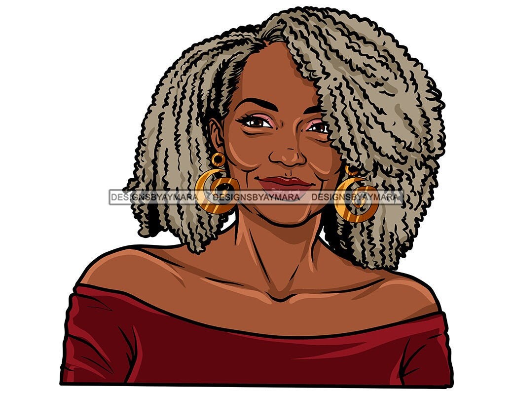African American Grandmother Clipart