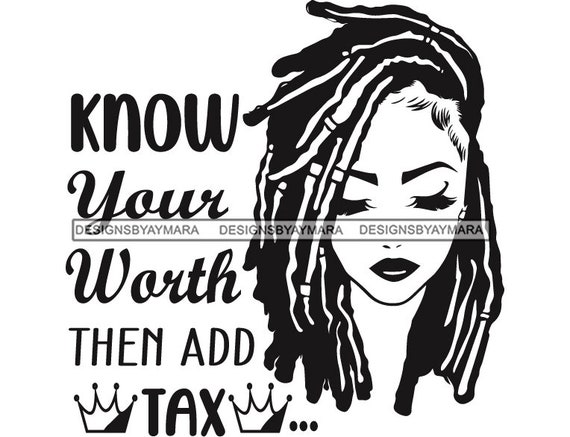 Quote on Beautiful Girl Silhouette Stock Illustration - Illustration of  haircare, glamour: 64627404