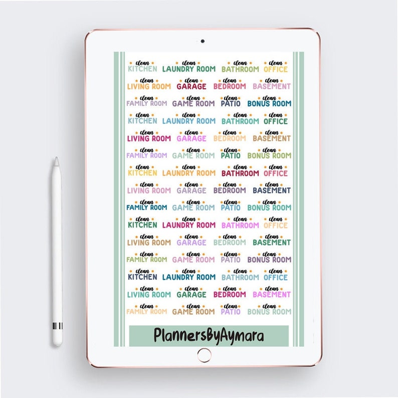 Everyday Basic Digital Planner & Stickers Goodnotes Diary Notability ...