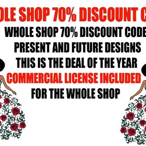 70% Discount Code For The Entire Shop Save Money Lifetime Discount Code For Future and Present Designs Commercial License Included Logo