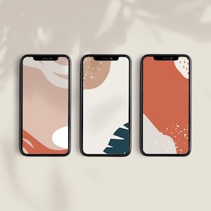 Terracotta Instagram Story Template, Instagram Background, Instagram Story Background, iPhone Wallpaper