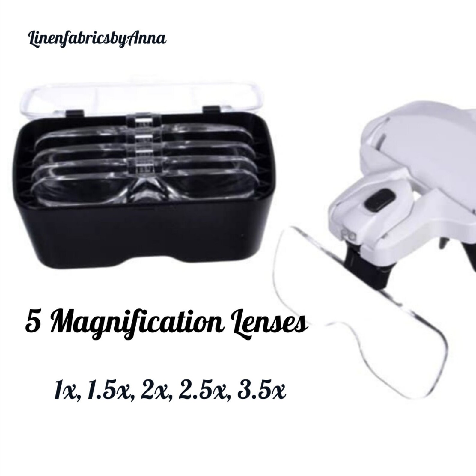 Magnifier for embroidery magnifying glass for reading Etsy