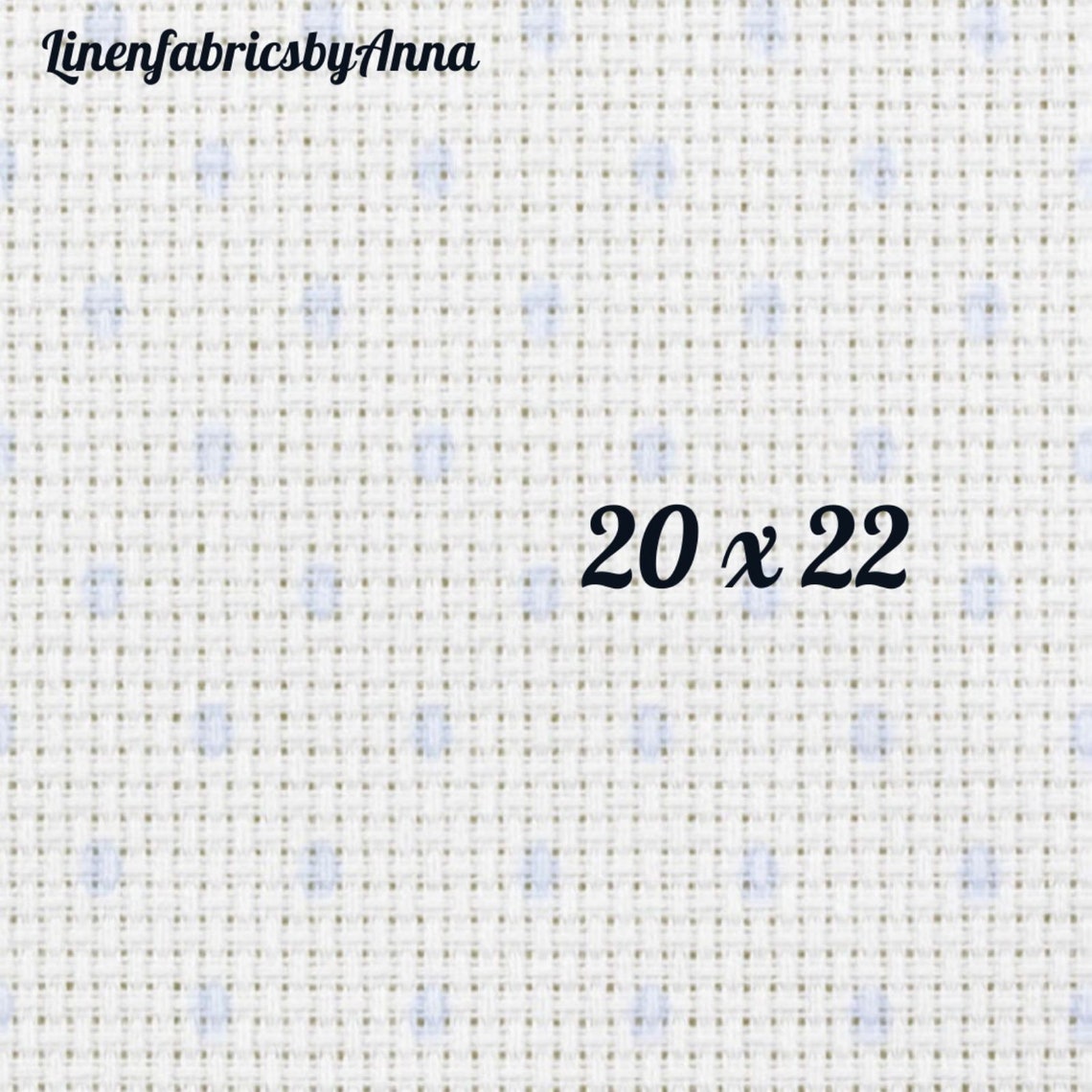 Cotton aida fabric for cross stitch fabric for embroidery Etsy