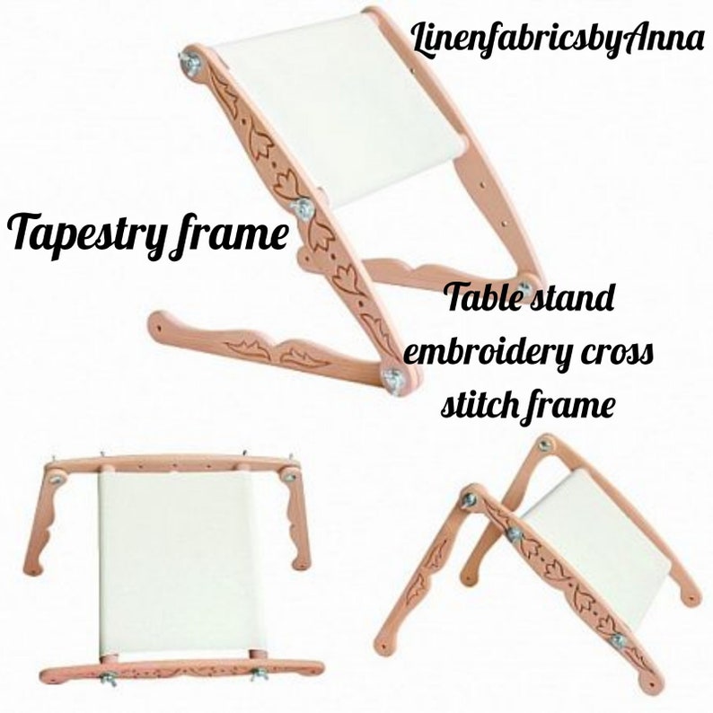 Tapestry frame table stand embroidery cross stitch frame Etsy