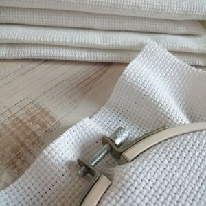 Mönchstuch für Lochnadel TeppichHaken weißer Stoff für | Etsy