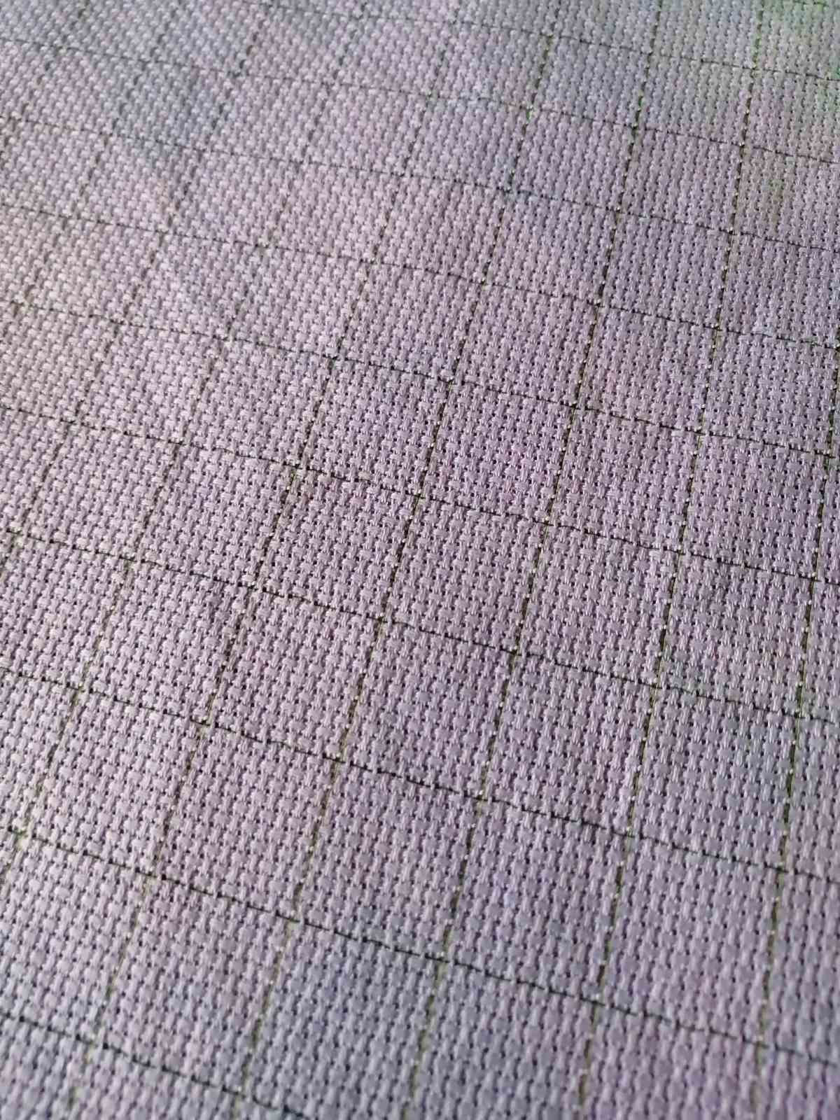 Hand dyed aida cloth purple aida fabric 11 count with grid Etsy