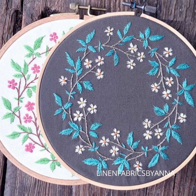 Cotton aida fabric for cross stitch fabric for embroidery Etsy