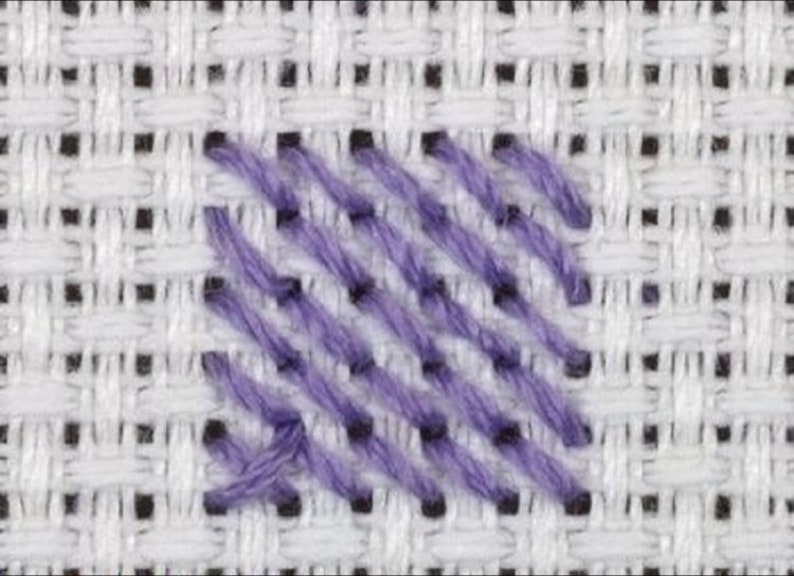 Cotton aida fabric for cross stitch fabric for embroidery Etsy