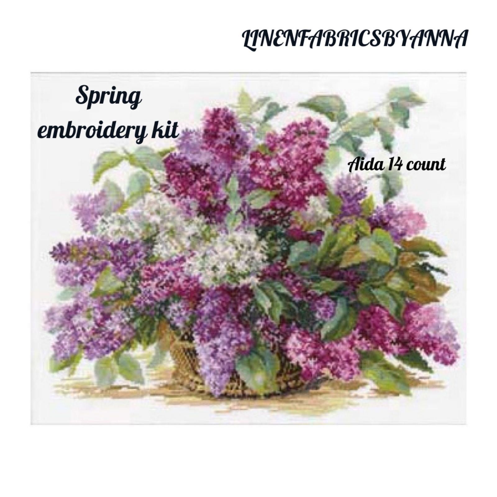 Spring jessecmault kit modern hand jessecmault flowers cross etsy Spring jessecmault kit modern hand jessecmault flowers cross etsy