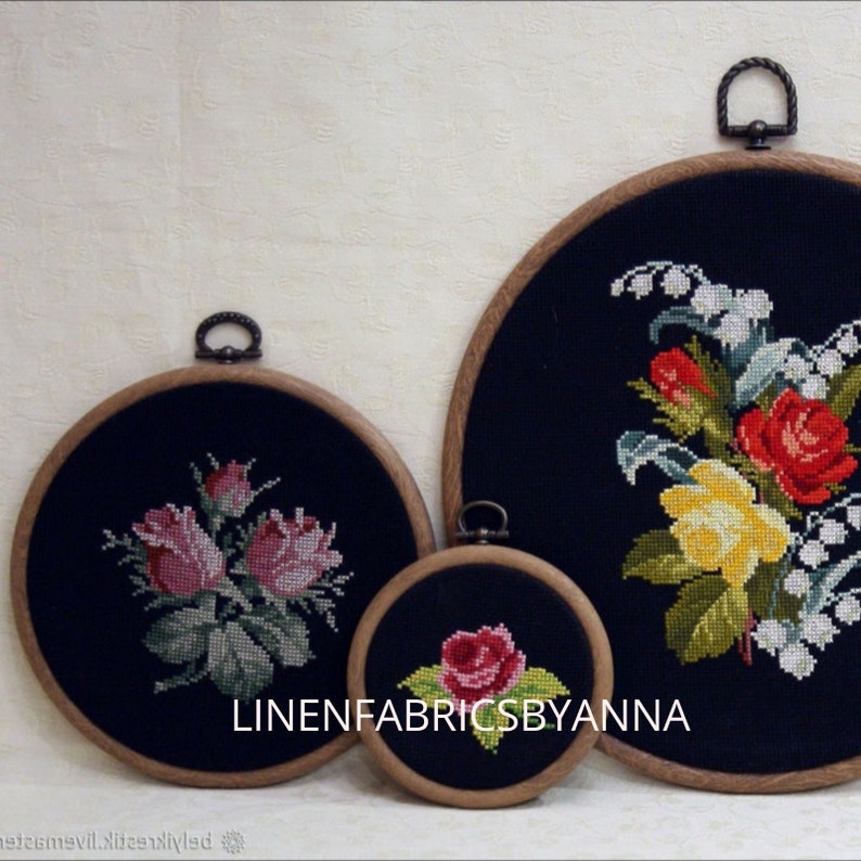 Cotton aida fabric for cross stitch fabric for embroidery Etsy