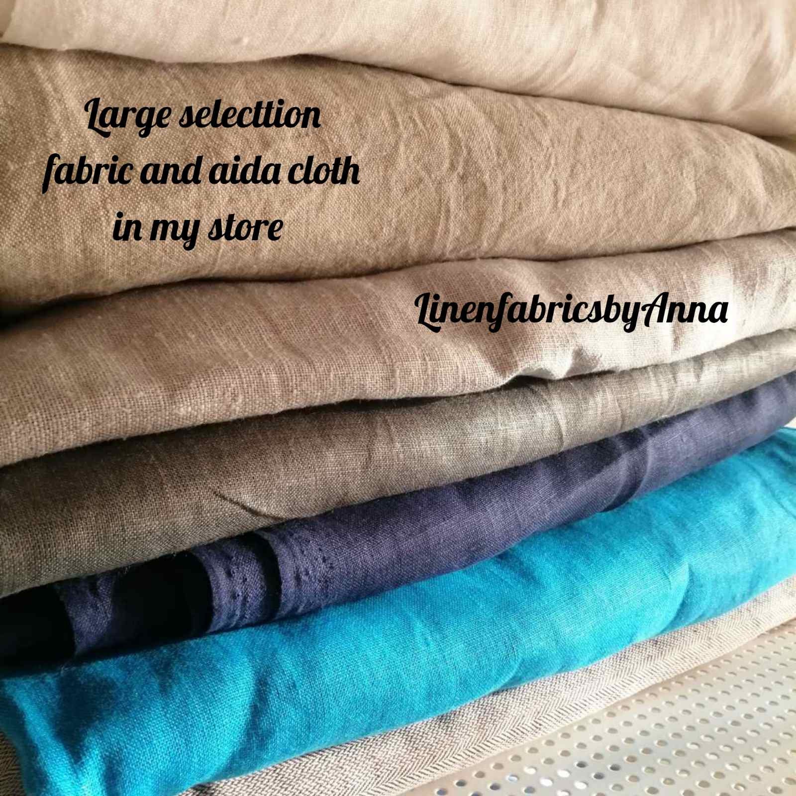 100 natural linen fabric by yard for sewing clothes home Etsy