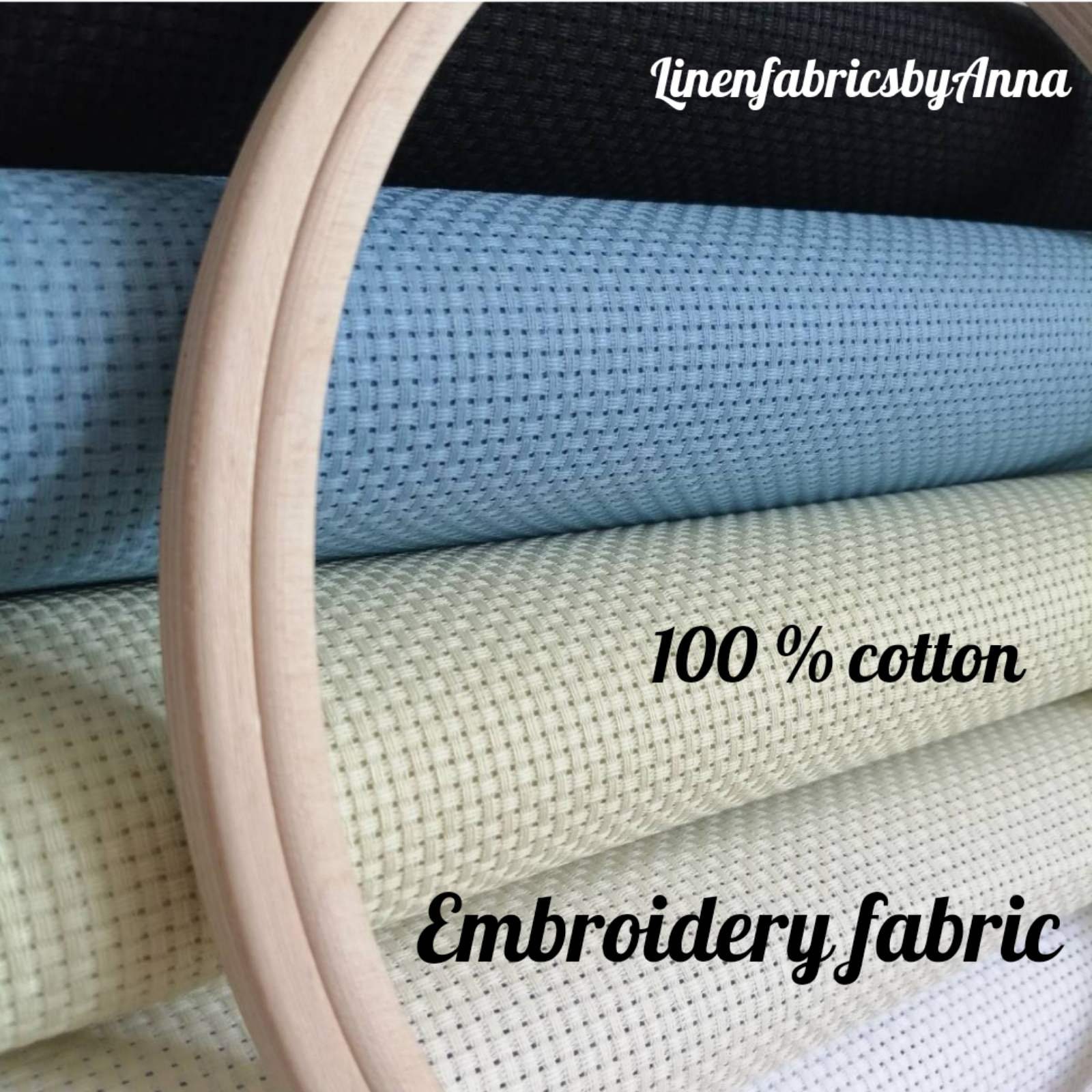 Embroidery fabric aida fabric for cross stitch fabric for Etsy