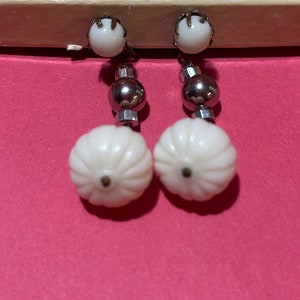Vintage clip on earrings