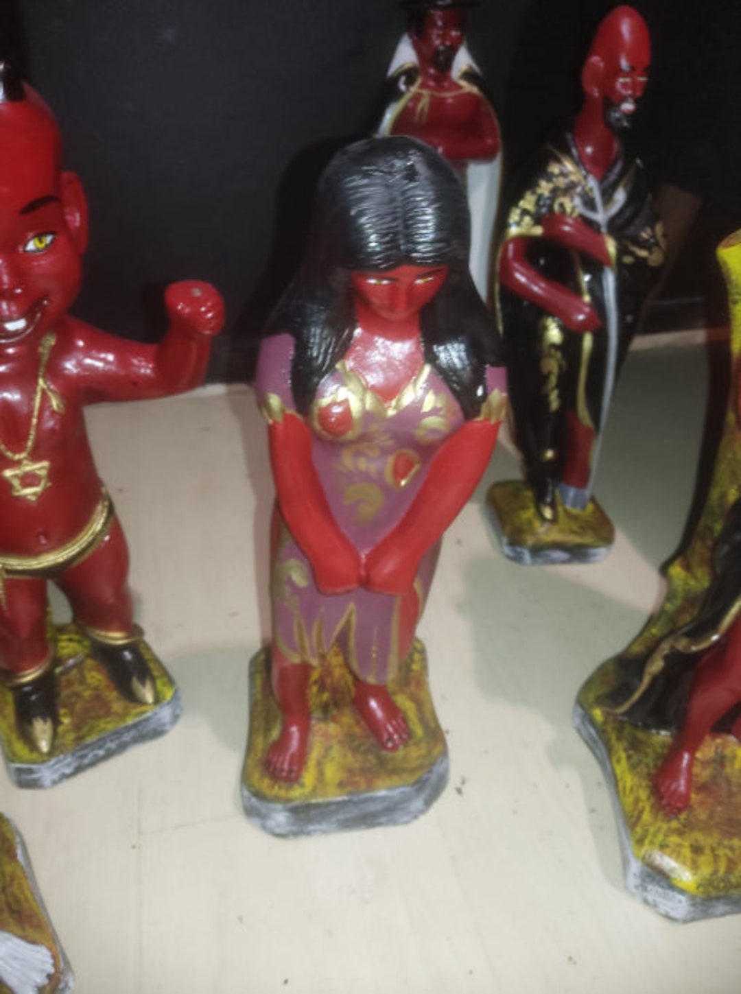 Quimbanda Exus & Pombagira Consecrated Statue Etsy