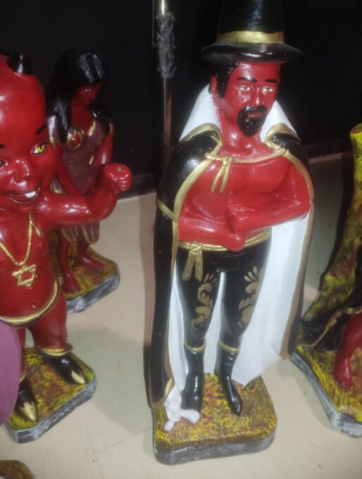 Quimbanda Exus & Pombagira Consecrated Statue Etsy