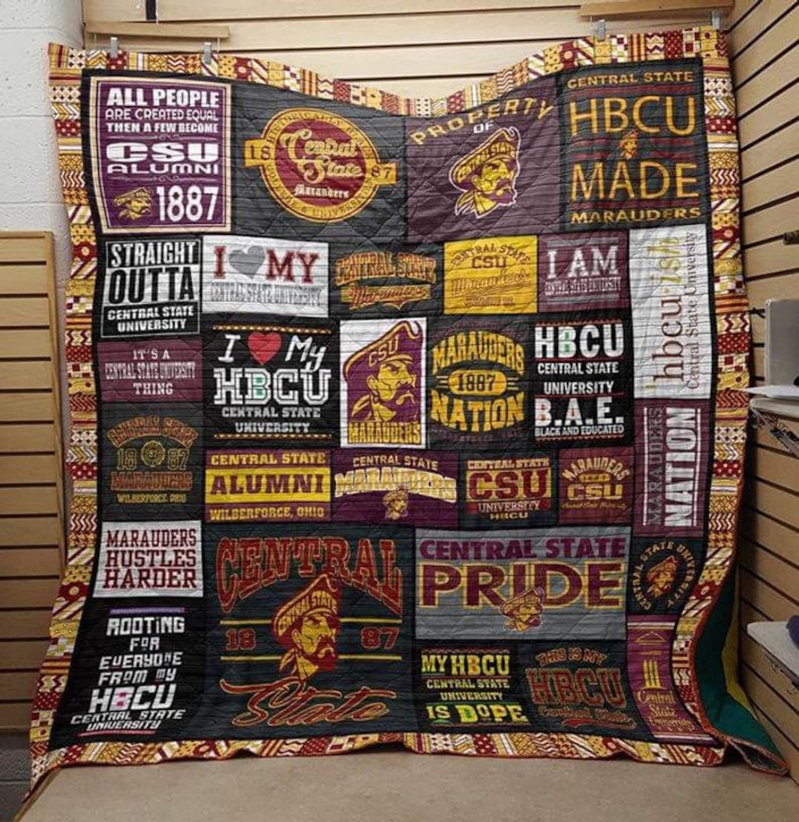 I love my HBCU Fleece/Sherpad/Mink/ Quilt Blanket Etsy