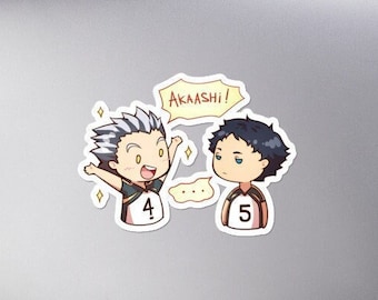 Bokuto & Akaashi stickers