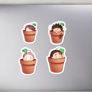 seijou ,oikawa Tooru characters stickers pack (fan art)