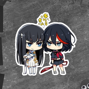 Satsuki Kiryuin, Ryuko Matoi stickers