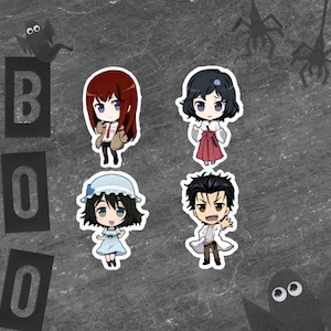 Steins Gate Mayuri, Rintaro, kurise makise, Sticker pack
