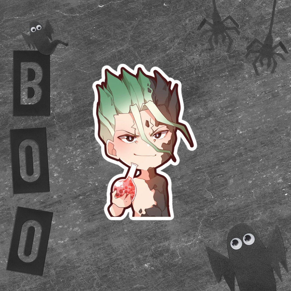 Senku Ishigami stickers